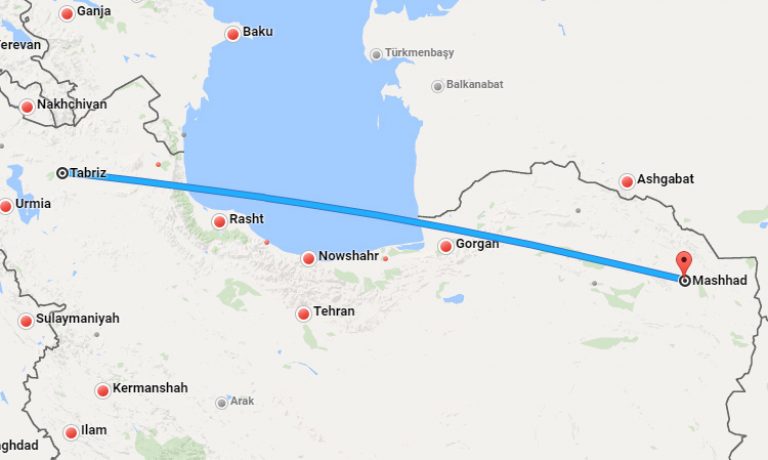 بلیط چارتر تبریز مشهد