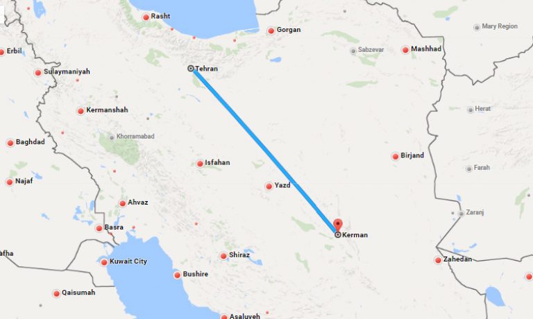 بلیط چارتر تهران کرمان