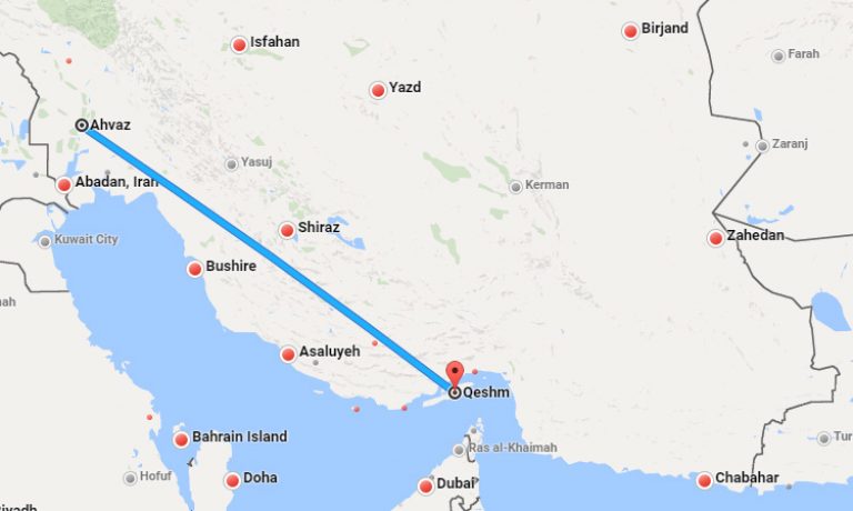 بلیط چارتر اهواز قشم