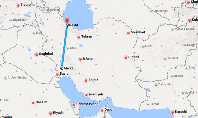 بلیط چارتر اهواز رشت