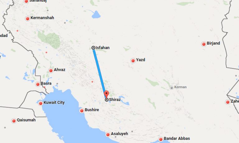 بلیط چارتر اصفهان شیراز