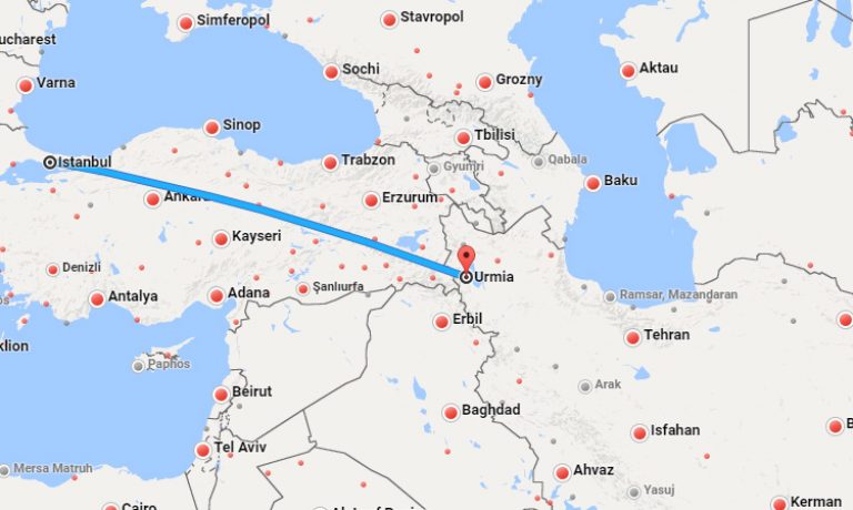 بلیط چارتر استانبول ارومیه