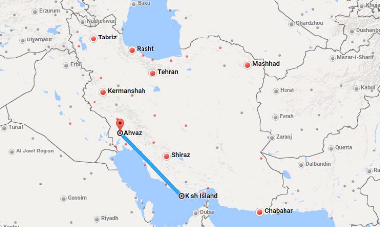 بلیط چارتر کیش اهواز
