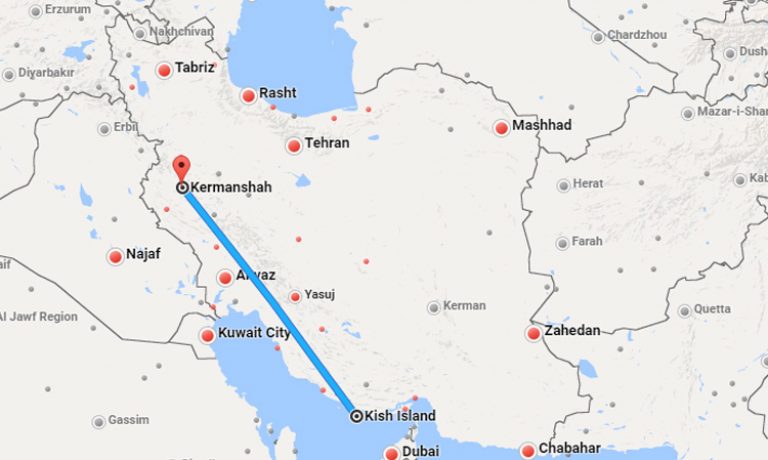 بلیط چارتر کیش کرمانشاه