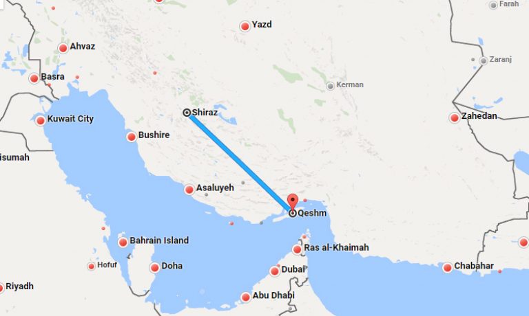 بلیط چارتر شیراز قشم